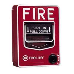 Firelite BG-12LX Addressable Manual Pull Station