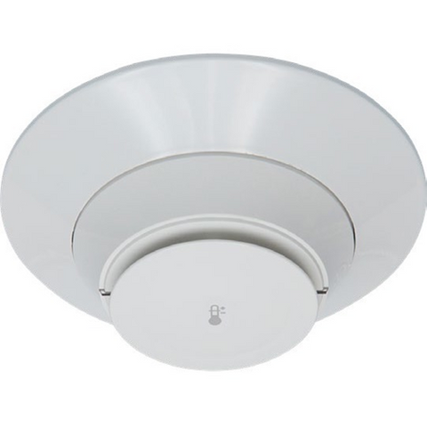 Silent Knight SK-HEAT-ROR-W Color Bright White Addressable Thermal Heat Detector rate of rise  (Base Included)