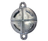 Brooks Aluminum Break Caps ABCA Silver 2 1/2";Brooks Aluminum Break Caps ABCA"