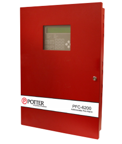 Potter PFC-6200 Addressable Fire Alarm Control Panel (Obsolete)